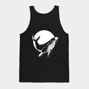 Flying whale Tank Top